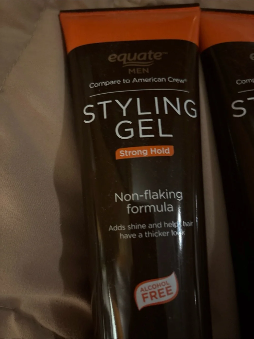 Lot of 3 equate styling gel strong hold for men-new